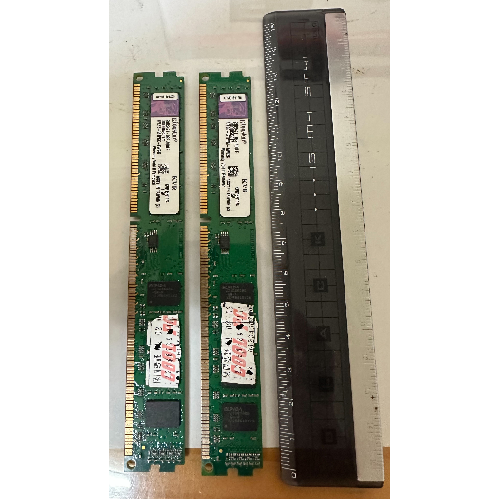 中古 金士頓  Kingston 4G 記憶體 DDR3 雙面KVR16N11/4 單面kvr16n11s8/4