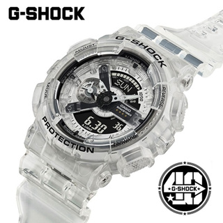<秀>CASIO專賣店公司貨附保證卡及發票 G-SHOCK40周年限定GA-114RX-7A半透明錶帶
