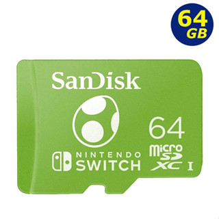 SanDisk 64GB 64G microSD Nintendo SWITCH microSDXC 任天堂記憶卡