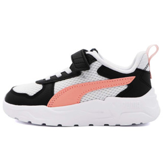 PUMA Trinity Lite AC+ Inf 魔鬼氈 運動鞋 小童 白粉 R9728 (38913607)