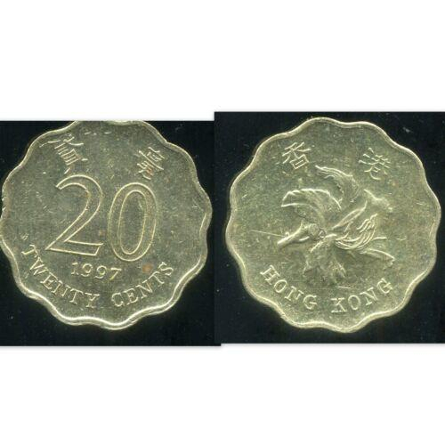 【全球郵幣】香港 HONG KONG 1997年 貳毫 20C AU