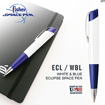 【史瓦特】Fisher Space Pen White &amp; Blue 白藍 Eclipse 太空筆/建議售價:480.