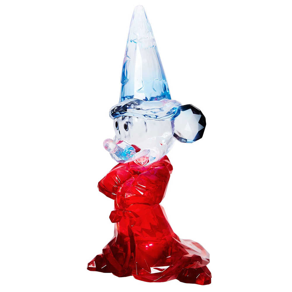 Enesco精品雕塑 Disney 透明魔法師米奇漸層居家擺飾 (附燈) EN36697