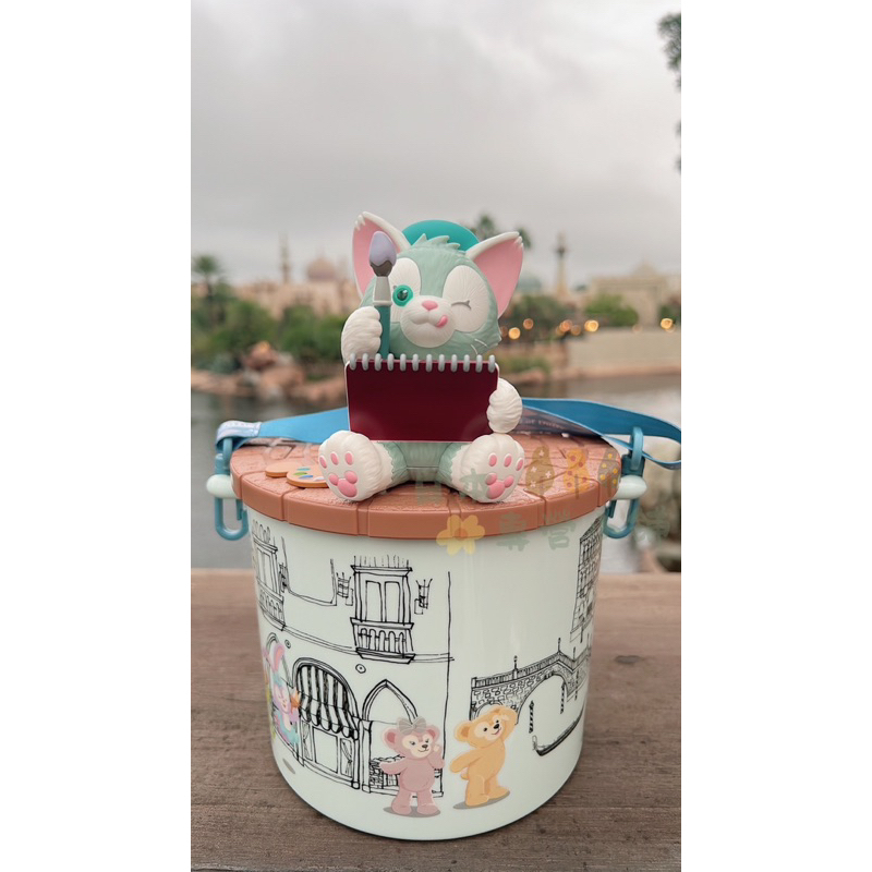 日本專營 日本迪士尼 海洋迪士尼 Disney 傑安東尼爆米花桶 畫家貓爆米花桶 達菲好朋友 爆米花桶 Duffy 現貨
