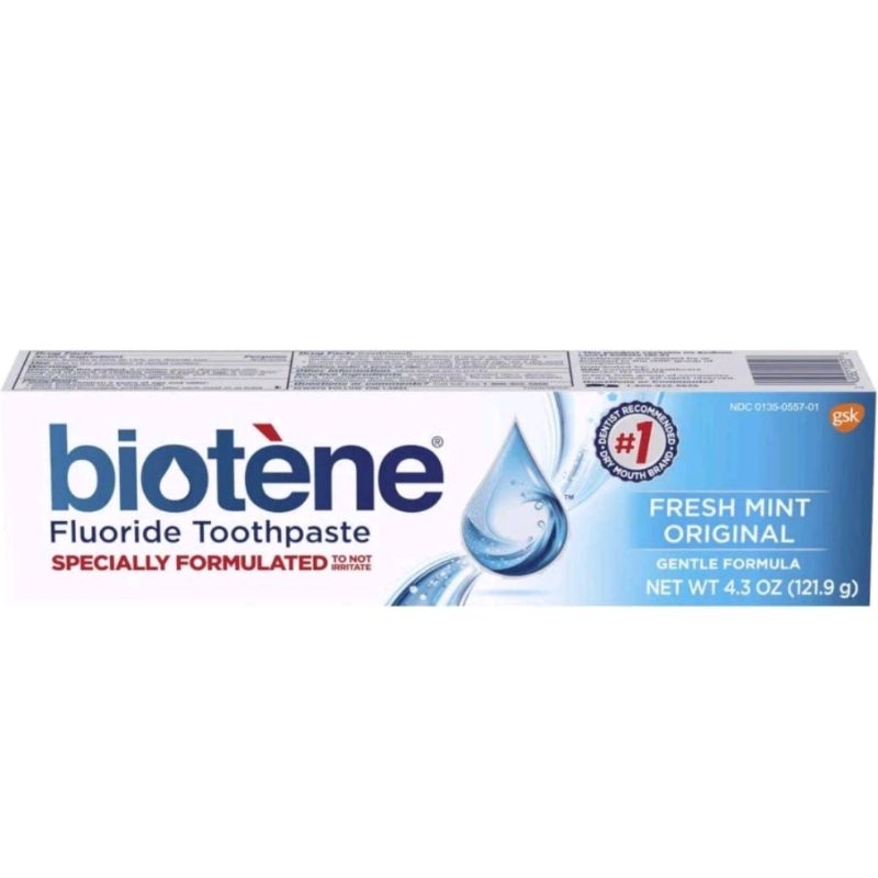 百樂町 白樂汀 Biotene 牙膏 保濕含氟牙膏 保濕牙膏 口腔保濕 口乾舒緩牙膏 122g