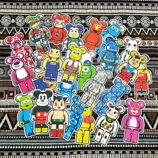 bearbrick 積木熊 行李箱貼紙 筆電貼紙 機車貼紙