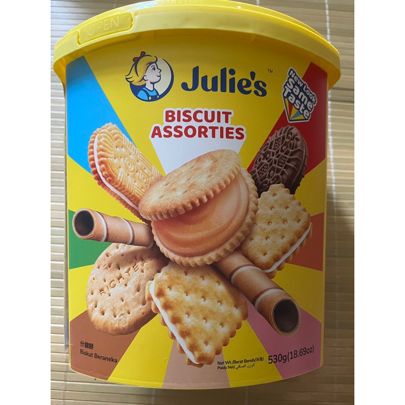 馬來西亞 茱蒂絲 Julie's 桶裝 什錦餅（優惠價）