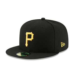 【NEW ERA】MLB 匹茲堡 海盜 59FIFTY 正式球員帽 通用 經典黑 棒球帽【ANGEL NEW ERA】