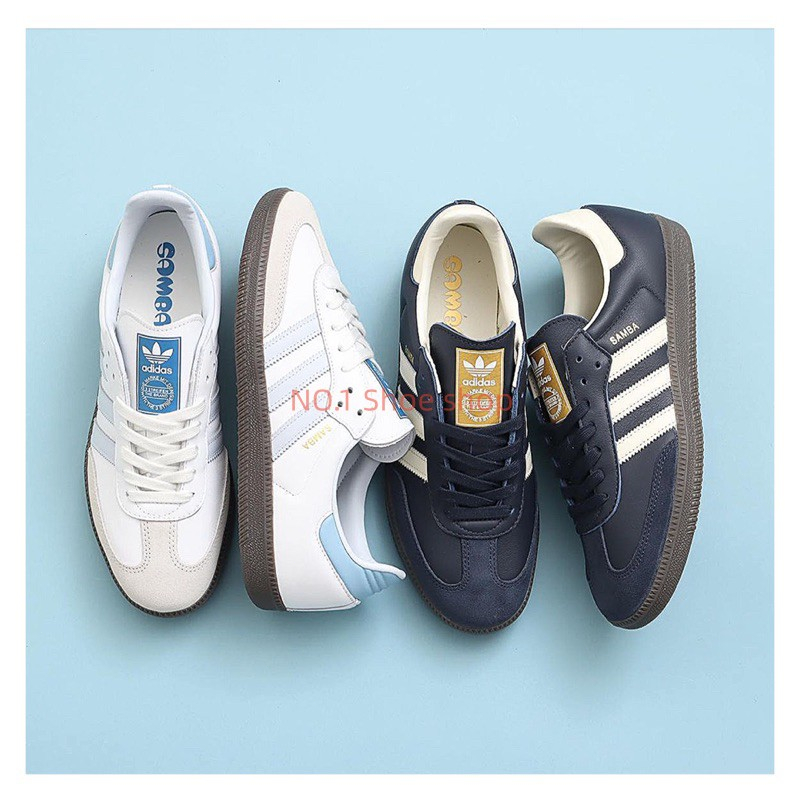 ★免運★ Adidas Originals Samba OG 休閒鞋 淡藍 白藍 ID2055 藏青 ID2056