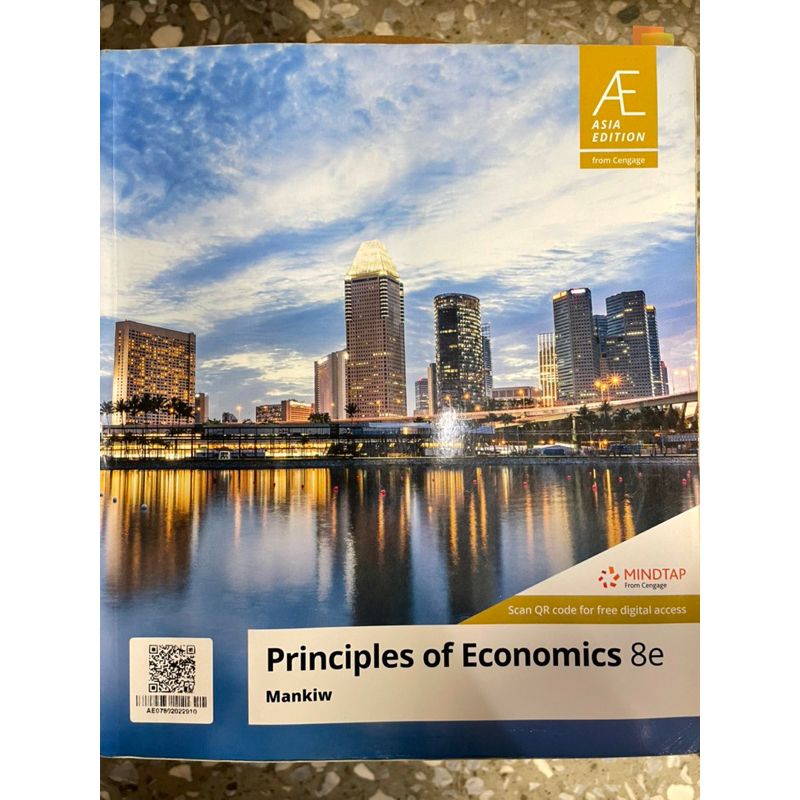 《二手書籍》經濟學Principles of Economics 8/e 原文書N. Gregory Mankiw