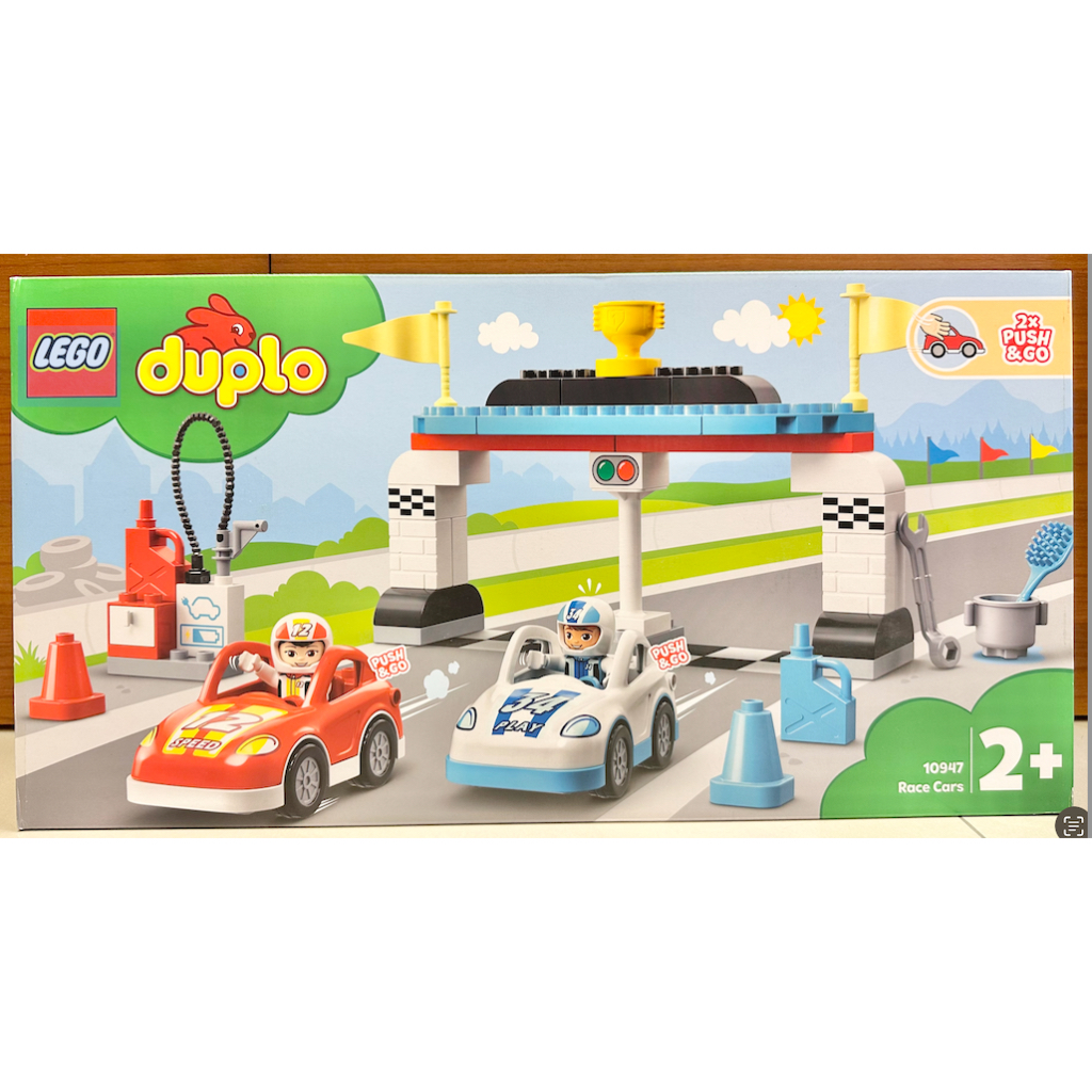 全新 Lego Duplo 得寶系列 賽車競賽 10947