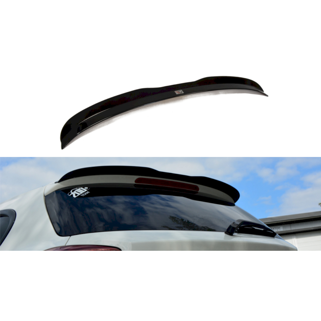 MAXTON 現貨F20尾翼 清倉 SPOILER CAP BMW 1 F20/F21 M-POWER有紋理霧黑色