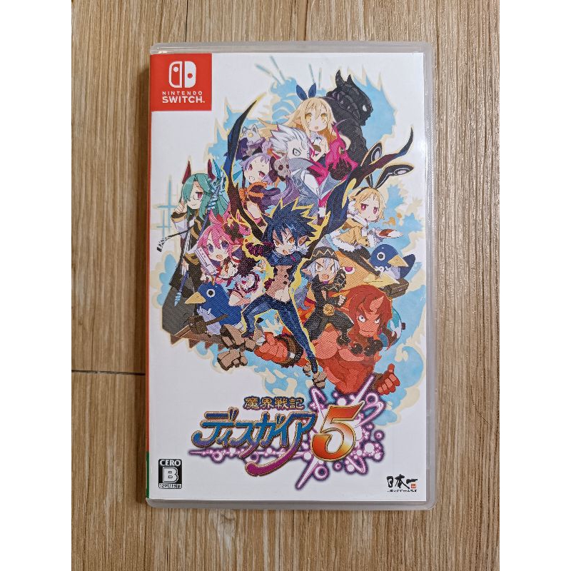 【安心遊戲屋】Switch遊戲 魔界戰記5 DISGAEA5 中文