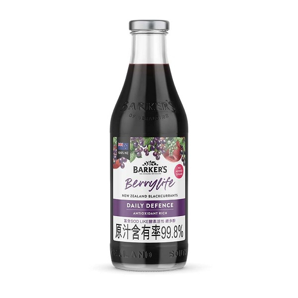 巴可斯保健果露 黑醋栗綜合果汁710ml/罐