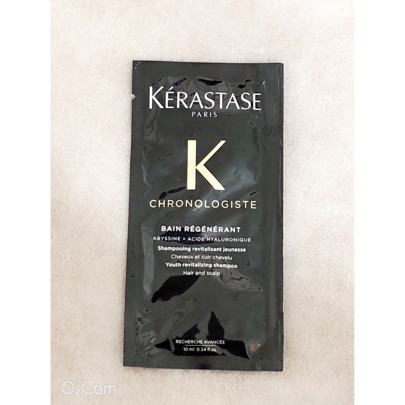 滿50元出貨！KERASTASE 巴黎卡詩 黑鑽極萃逆時髮浴10ml