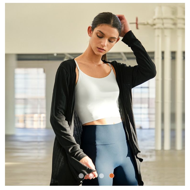 Andar air free crop bra-6(M)白