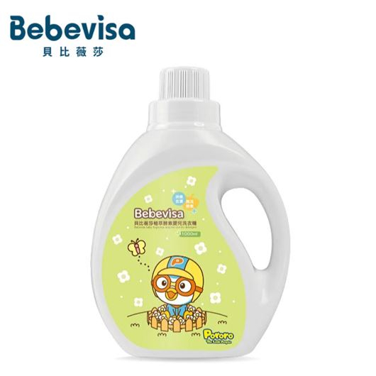貝比薇莎 Pororo 植萃酵素嬰兒洗衣精1L 酵素洗衣精 南瓜酵素 米菲寶貝