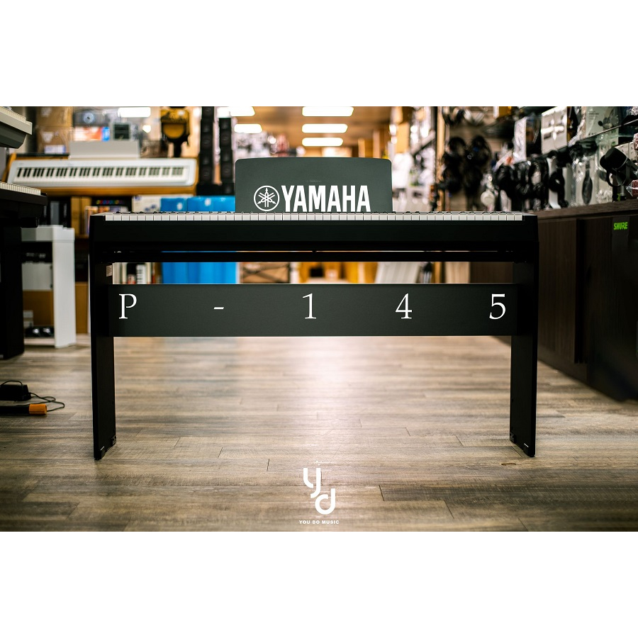 分期免運 贈高階踏板/防塵套 三葉 Yamaha P145 初學 數位 電 鋼琴 88鍵 台灣 公司貨 一年保固 P45