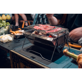 【CampingBar】日本UNIFLAME 桌上烤肉爐/烤肉架TG-Ⅲ 露營 戶外 家用