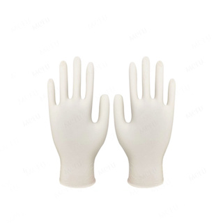 乳膠手套 100入 盒裝手套 pvc 無粉 一次性手套 橡膠手套 塑膠手套 防疫 拋棄式手套 透明手套 無粉乳膠手套