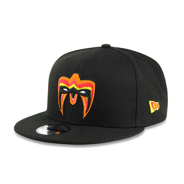 【NEW ERA】聯名款 WWE 傳奇摔角手 終極戰士 經典黑 復古 9FIFTY 棒球帽【ANGEL NEW ERA】