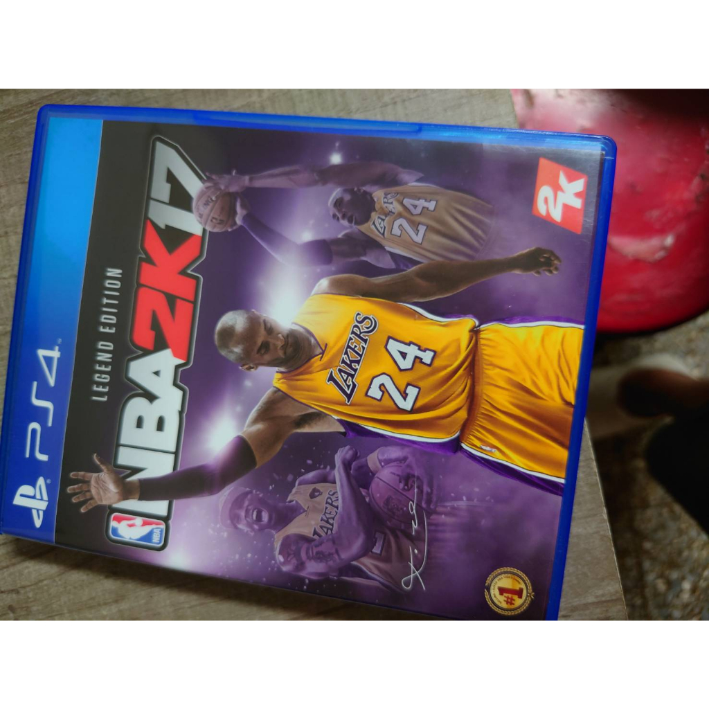 PS4 NBA 2K17 KOBE 紀念中文傳奇版封面 中文版