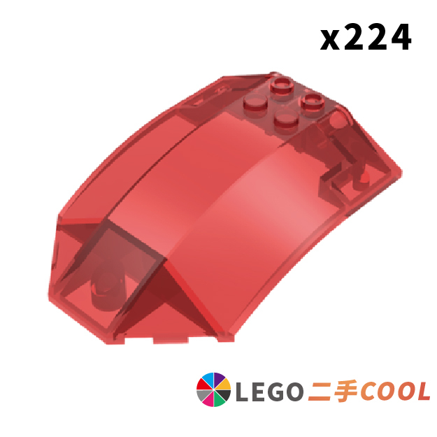 【COOLPON】正版樂高 LEGO【二手】Windscreen 擋風玻璃 8x6x2 x224 40995 41751