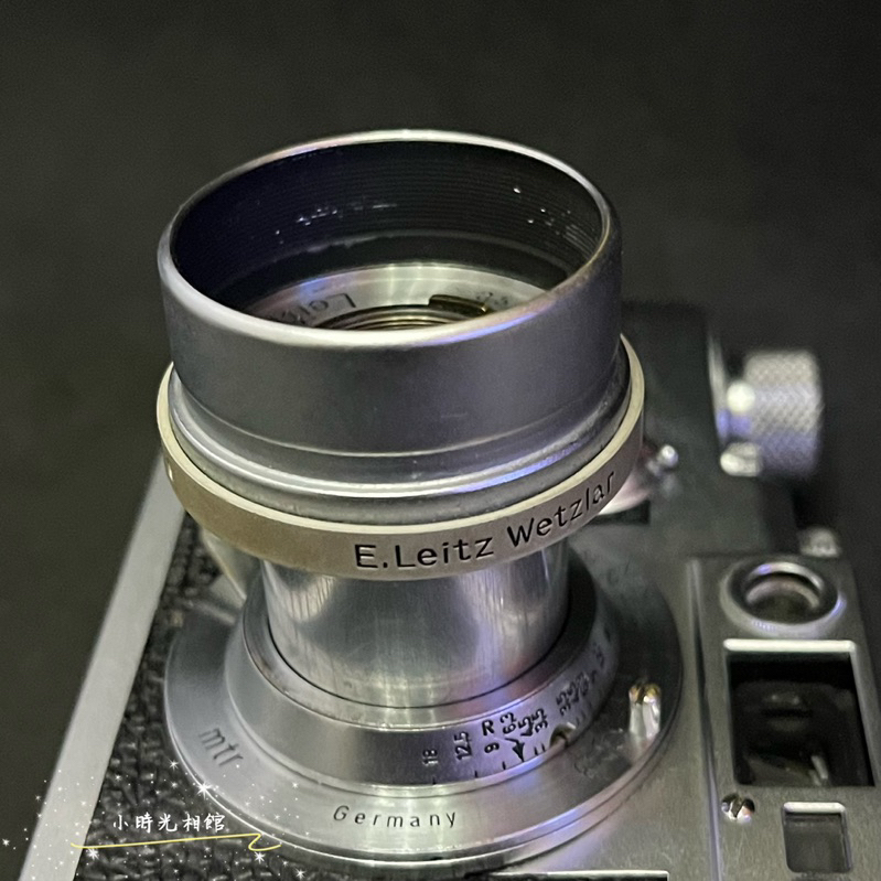 Leica 5cm f3.5 50mm f3.5 LTM L39白玻璃鏡 古典縮頭鏡