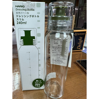 日本HARIO斯利姆綠色調味瓶240ml