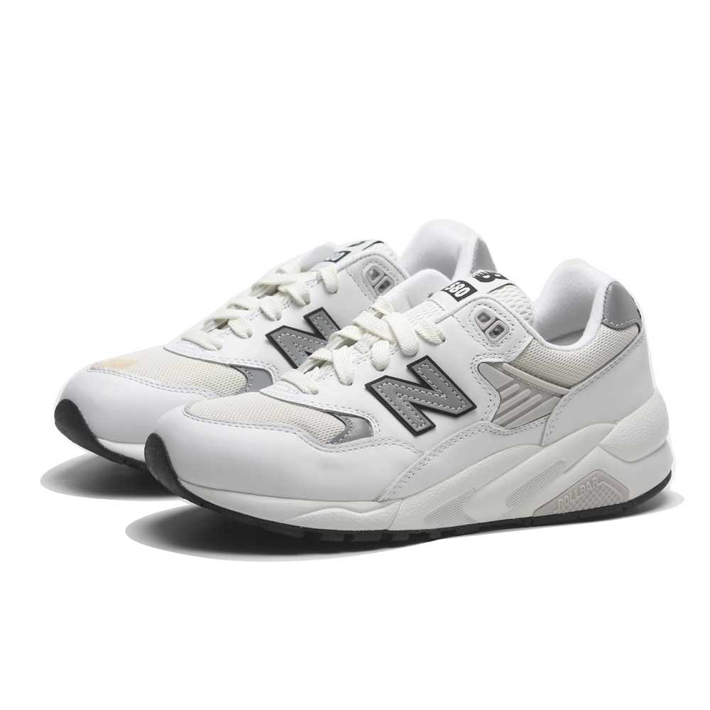 NEW BALANCE 休閒鞋 NB 580 白灰 復古鞋 女 MT580EC2