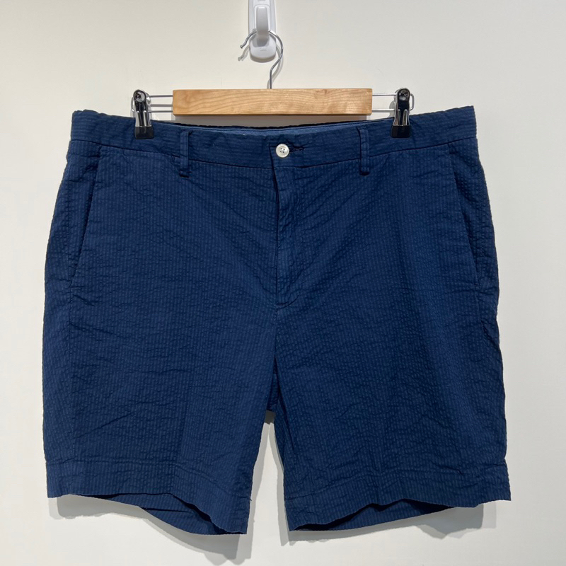老麥嚴選 Polo Ralph Lauren 休閒短褲 深藍色 二手 男生36號 38吋 CI1602
