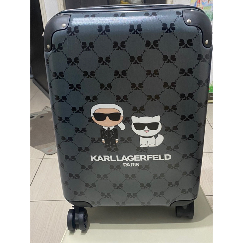 《全新現貨》卡爾 老佛爺  KARL LAGERFELD  20吋 行李/登機箱