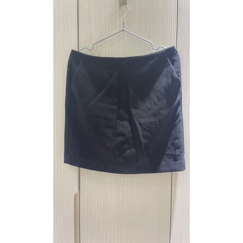 giordano/ladies黑色短裙