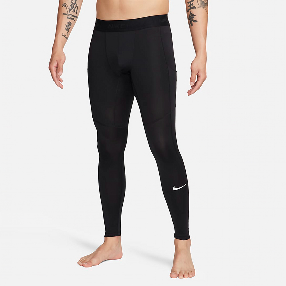 【RTG】NIKE PRO DRY-FIT TIGHT 緊身長褲 黑色 內搭 透氣 排汗 運動 男 FB7953-010