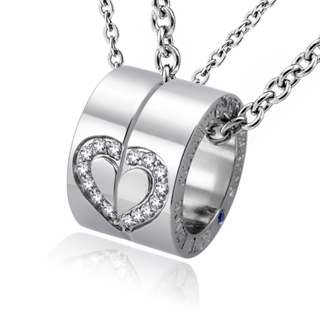 GIUMKA白鋼項鍊 情侶對鍊 生日禮物 把愛藏起來 MN01579 單個價格