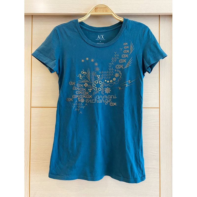 A|X ARMANI EXCHANGE 阿曼尼 正品 短袖T恤 (女）S號