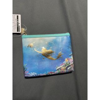 東京迪士尼海洋 小美人魚 艾莉兒 化妝包 收納包 旅行包