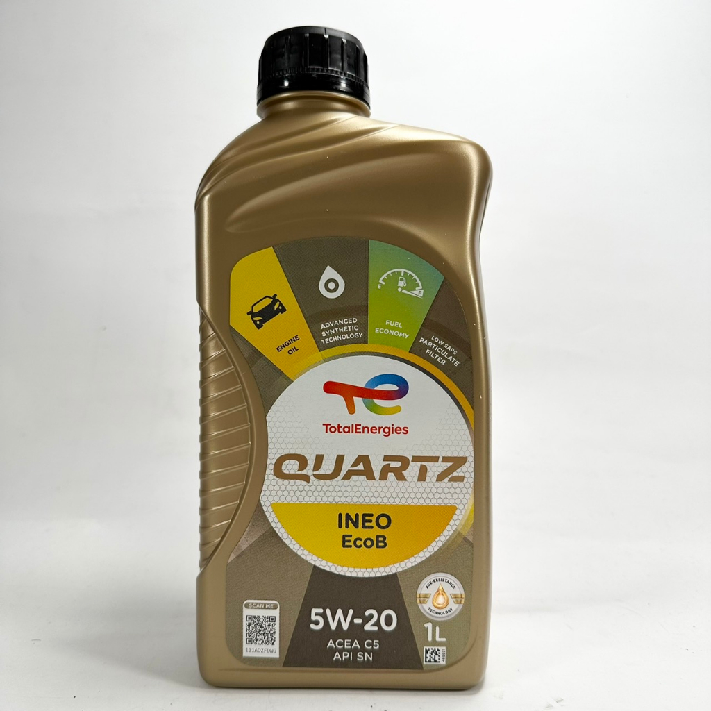 [機油倉庫]附發票TOTAL QUARTZ INEO Eco 5W-20 5W20合成機油 948B