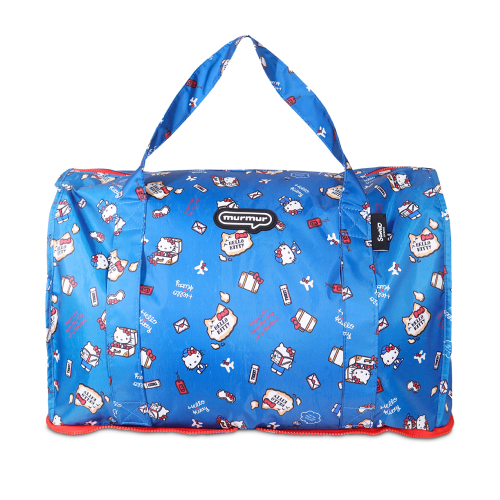 【murmur官方】 旅行收納【Hello Kitty 旅行】大旅行袋 行李袋 收納旅袋三麗鷗授權、防潑水