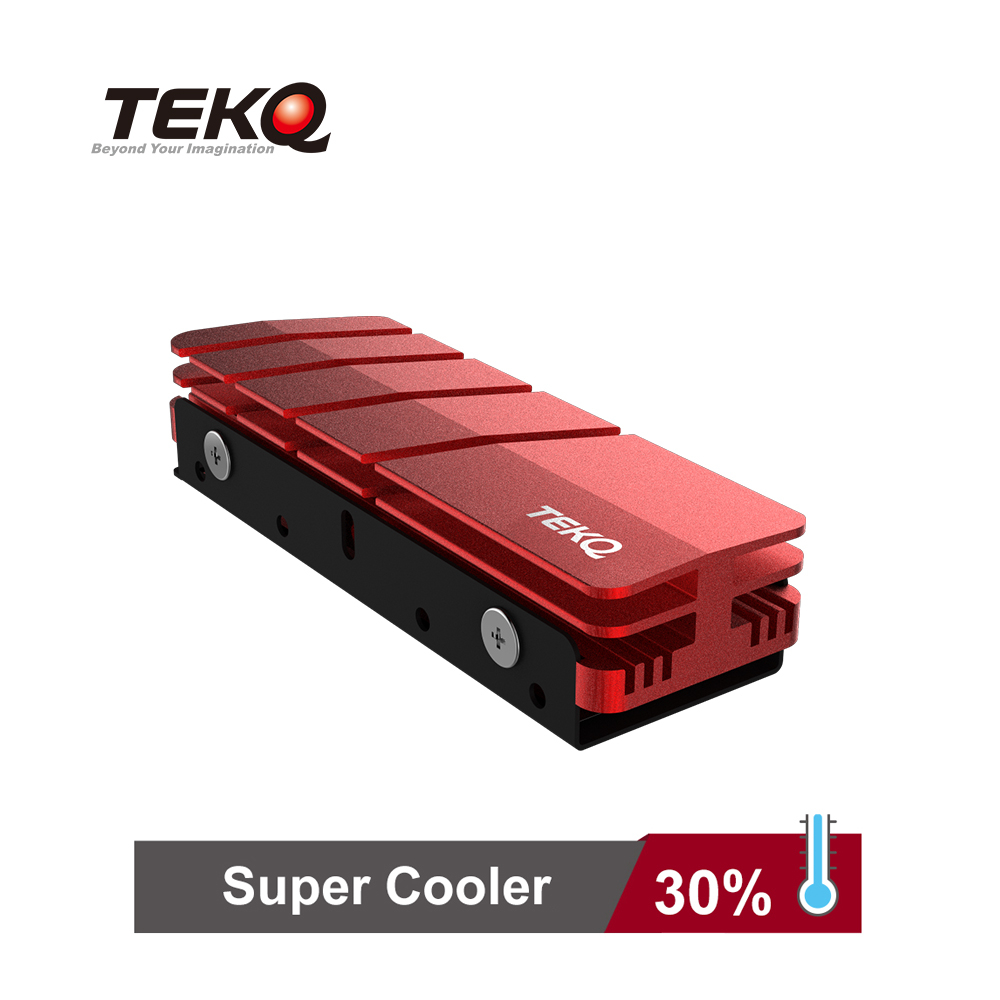 【TEKQ 】Super Cooler PCIe NVMe M.2 2280 SSD 散熱條 散熱片 散熱器 N91