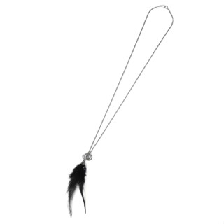 (Yama.co) S'yte 山本耀司 Yohji Yamamoto - 玻璃珠 羽毛黃銅項鍊 長鍊 吊墜 吊飾 飾品