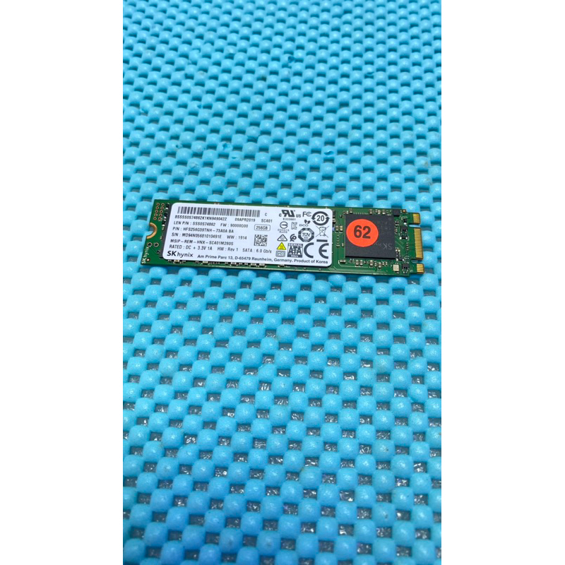 含稅價 Sk hynix 海力士 256GB SSD M.2  照片現況出售 二手良品 62號