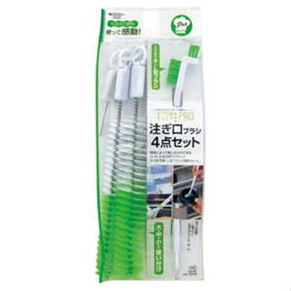 【有發票】日本製 mameita 保溫瓶專用清潔刷 4支一組 萬用清潔刷具組