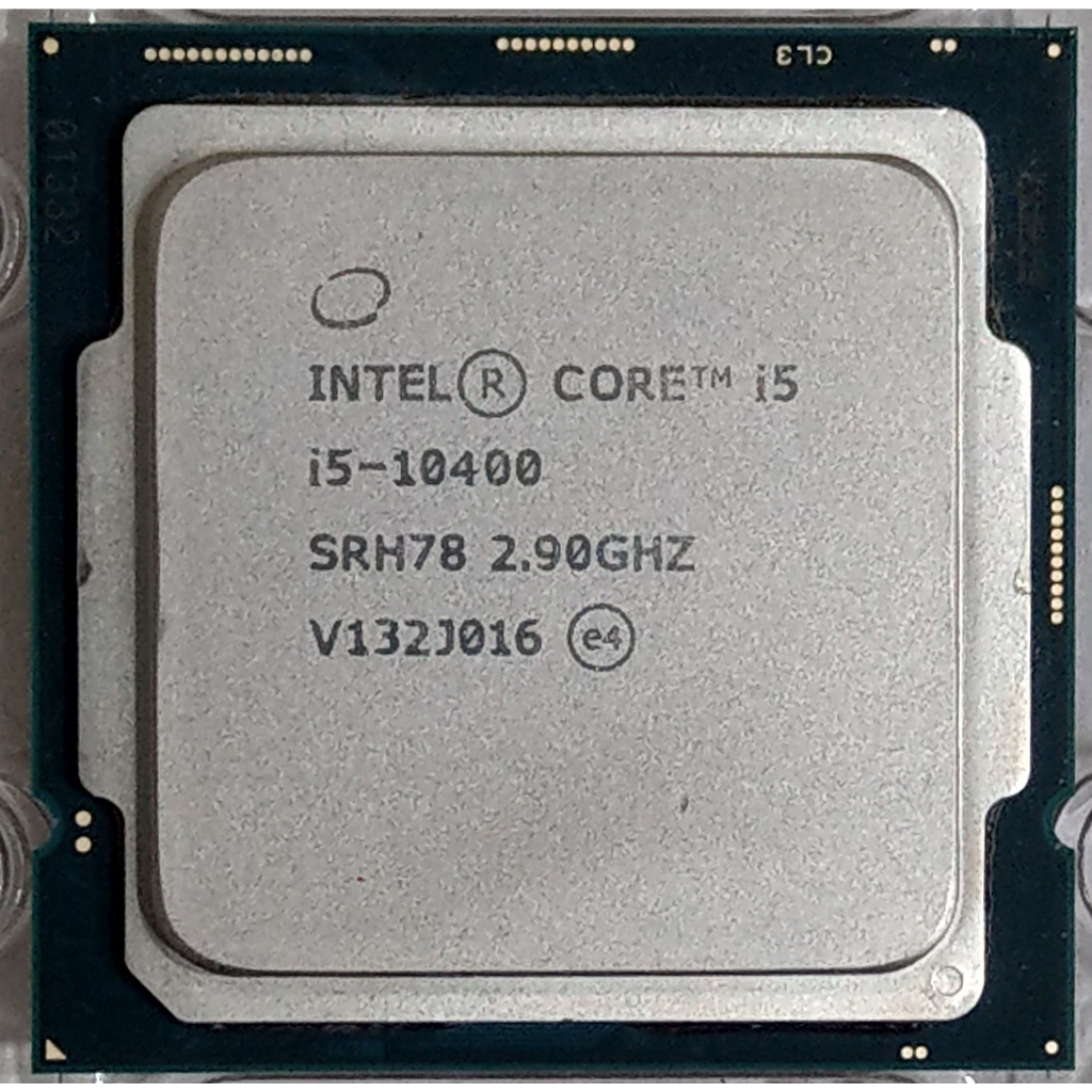 Intel core 十代 i5-10400F CPU (1200 腳位) 附原廠風扇