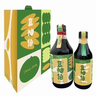 【豆油伯】茶姬釀造醬油雙入禮盒組-City'super