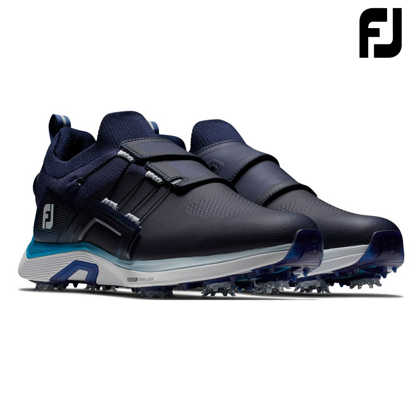 ＊立航高爾夫＊FootJoy HyperFlex Core (BOA) 男鞋(6顆爪釘) #55456 ,海軍藍