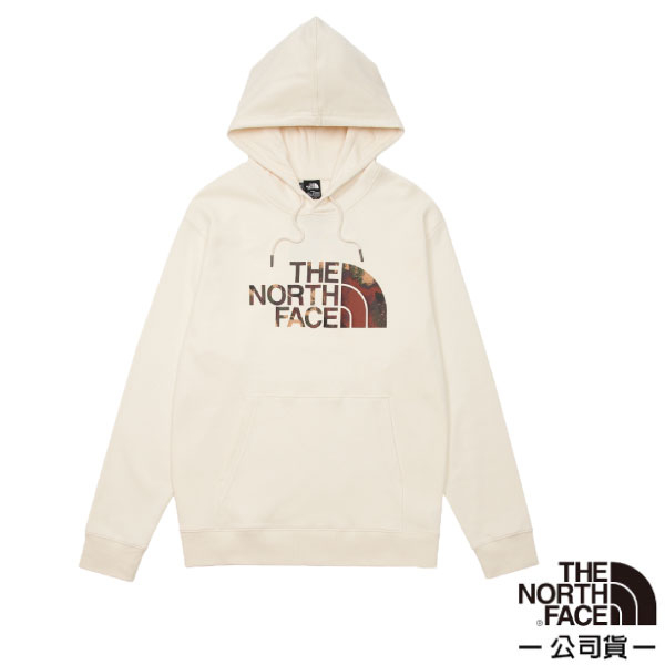 【The North Face】中性/男款/女款 保暖長袖連帽T恤 休閒衫 機能性運動衫/居家戶外_白_86PV