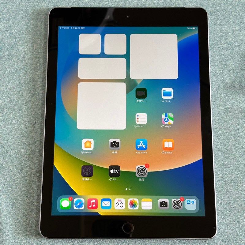 iPad 6 32G LTE版 灰 功能正常 二手 平板 9.7吋 ipad6 6代 A1954 螢幕細微刮傷 台中