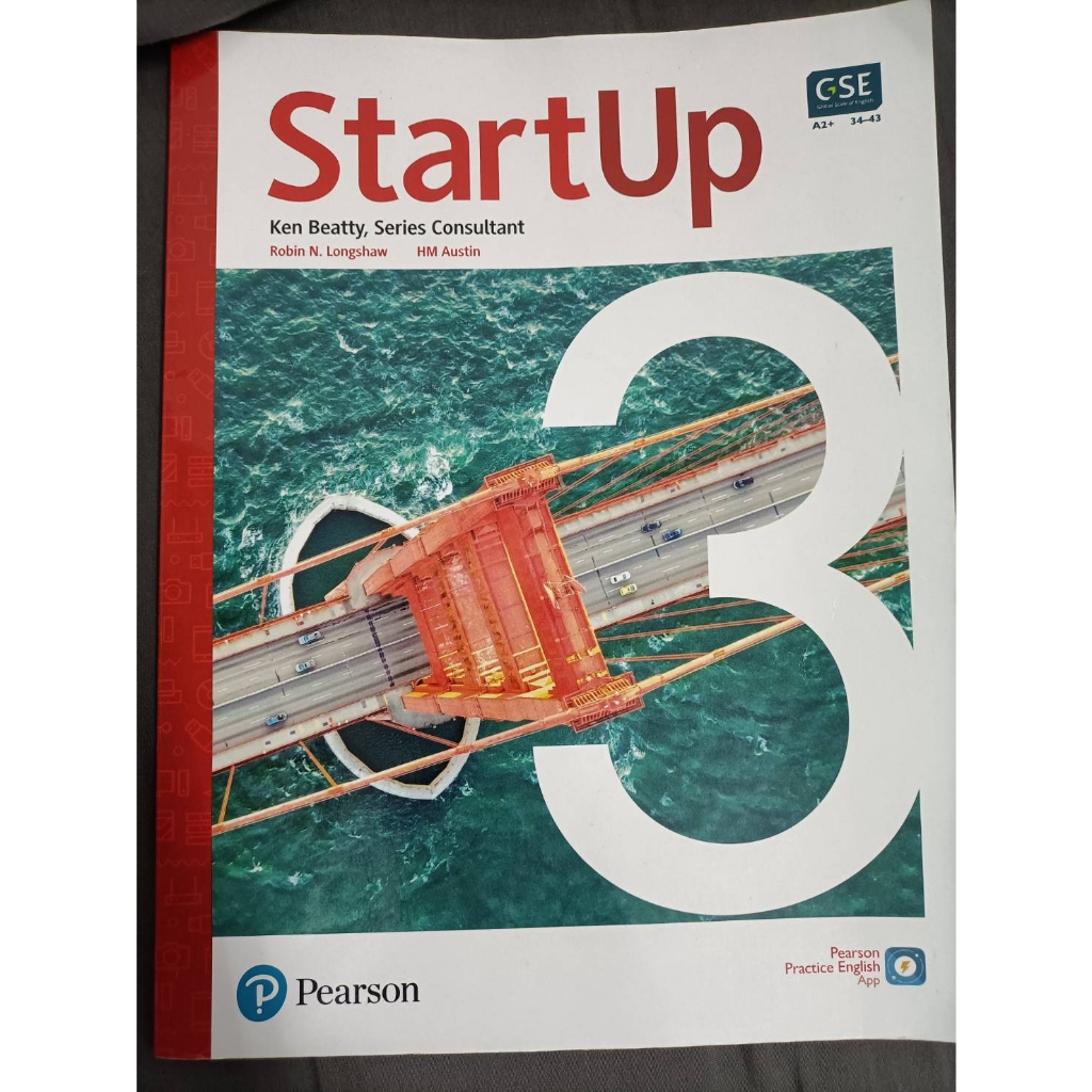 StartUP 3|出版社：pearson 二手書籍
