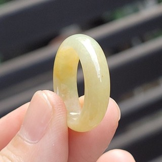 嗨，寶貝銀飾珠寶* 緬甸玉A貨 翡翠飾品☆保證A貨 冰糯種蜜糖黃 黃翡翡翠 玉戒 戒指☆玉石 翡翠